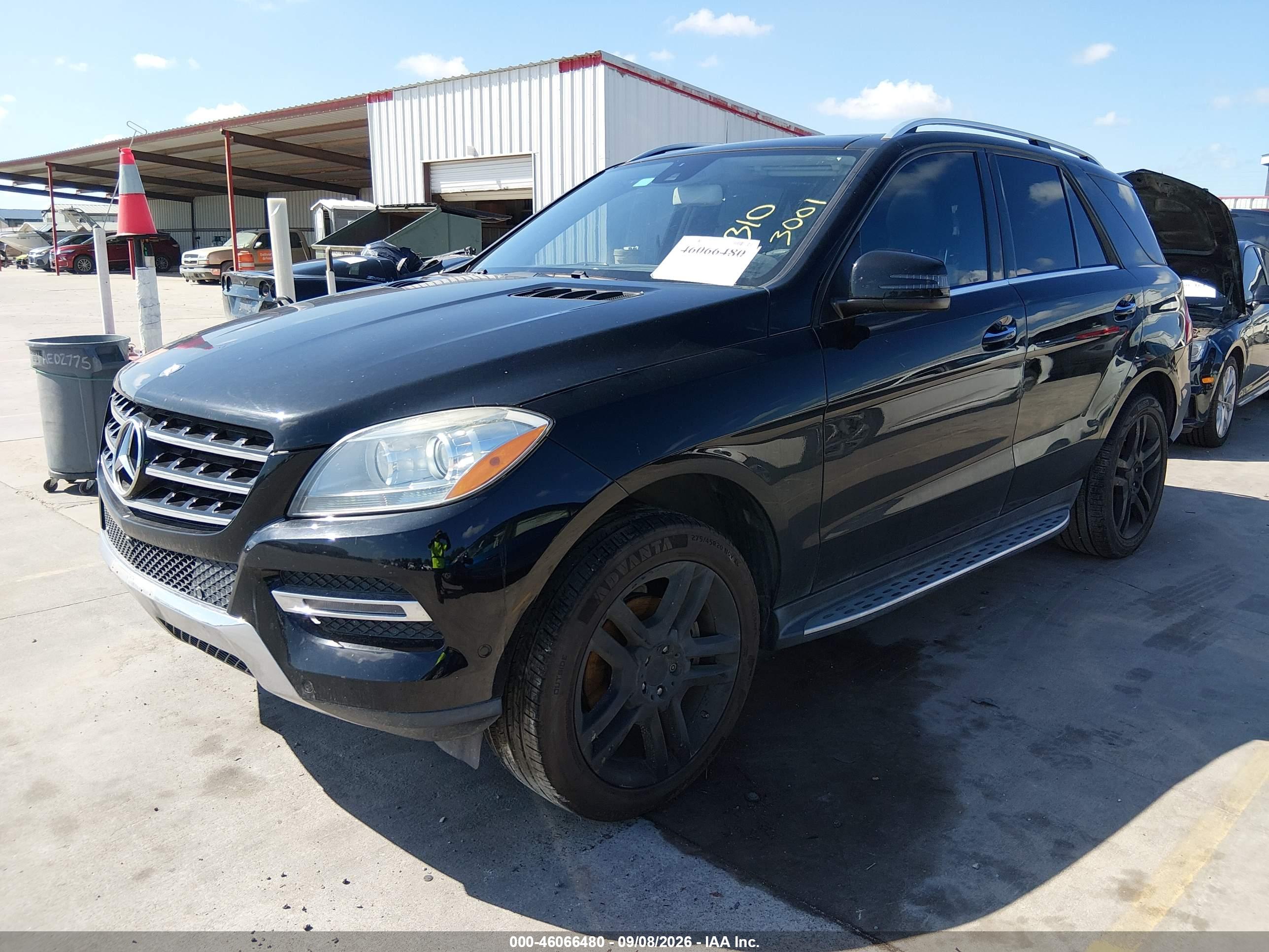 2015 MERCEDES-BENZ ML 350 4MATIC — I2