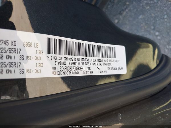 2013 DODGE GRAND CARAVAN SE