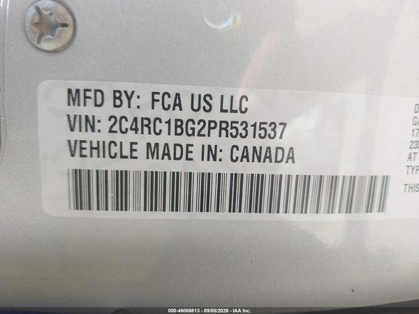2023 CHRYSLER PACIFICA TOURING L — I9