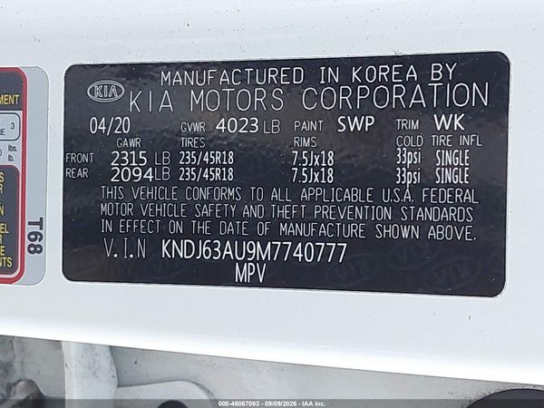 2021 KIA SOUL GT-LINE — I9
