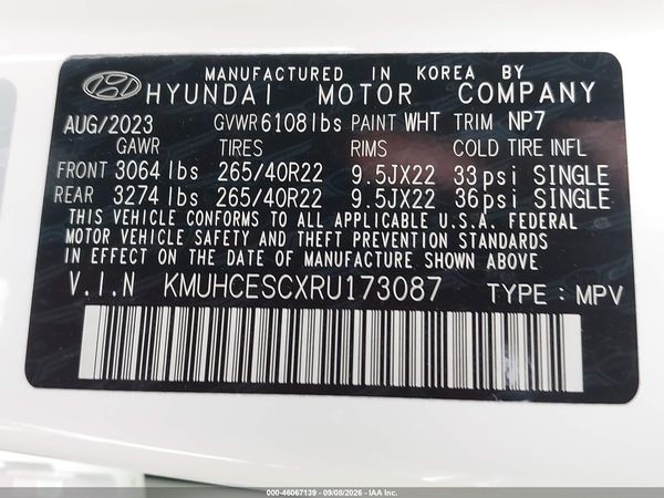 2024 GENESIS GV80 3.5T AWD — I9