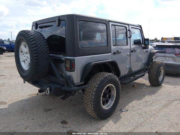 2017 JEEP WRANGLER UNLIMITED SPORT 4X4