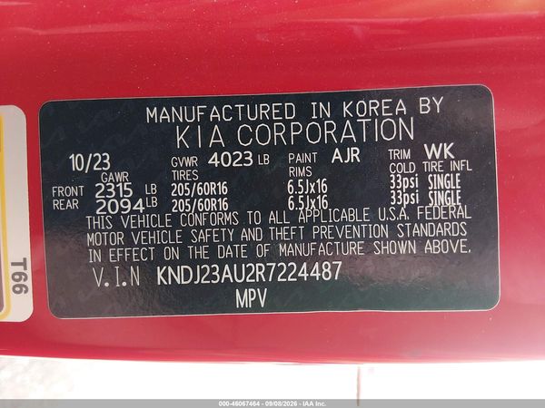 2024 KIA SOUL LX — I9