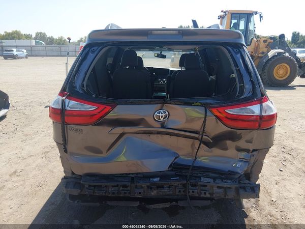 2015 TOYOTA SIENNA LE 8 PASSENGER — I119