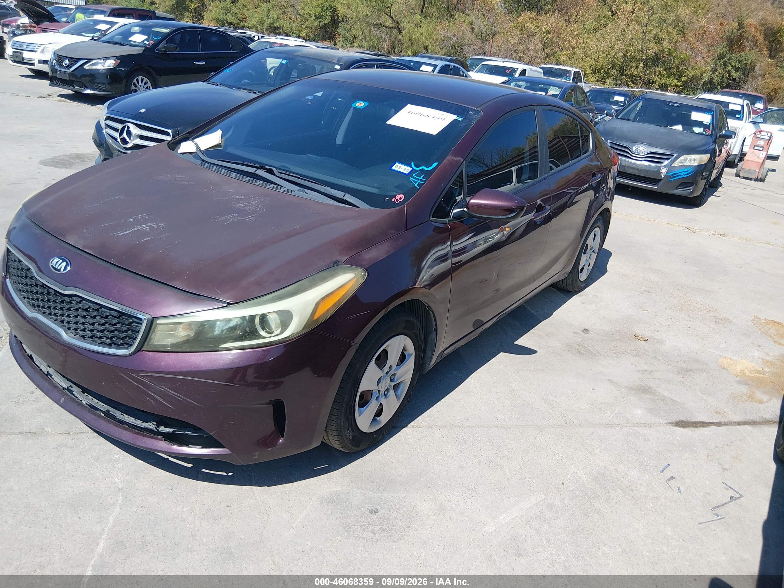 2018 KIA FORTE LX