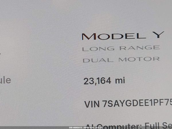 2023 TESLA MODEL Y