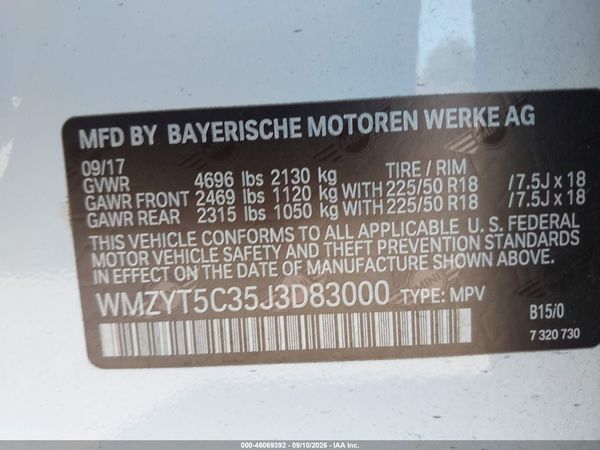 2018 MINI COUNTRYMAN COOPER S — I9