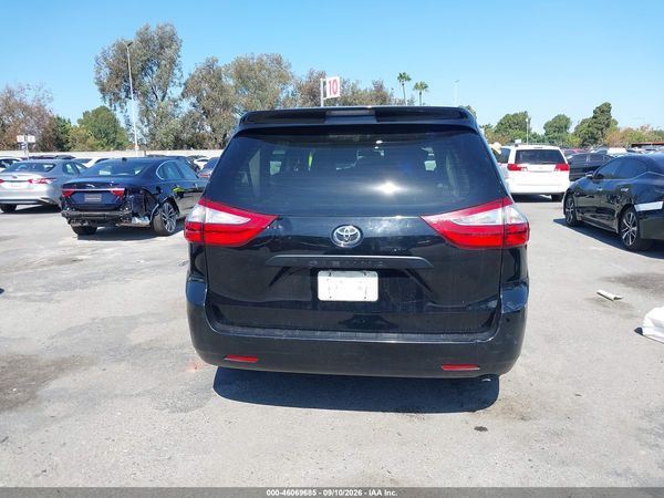 2017 TOYOTA SIENNA L 7 PASSENGER — I119