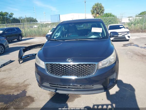 2017 KIA SEDONA LX — I115