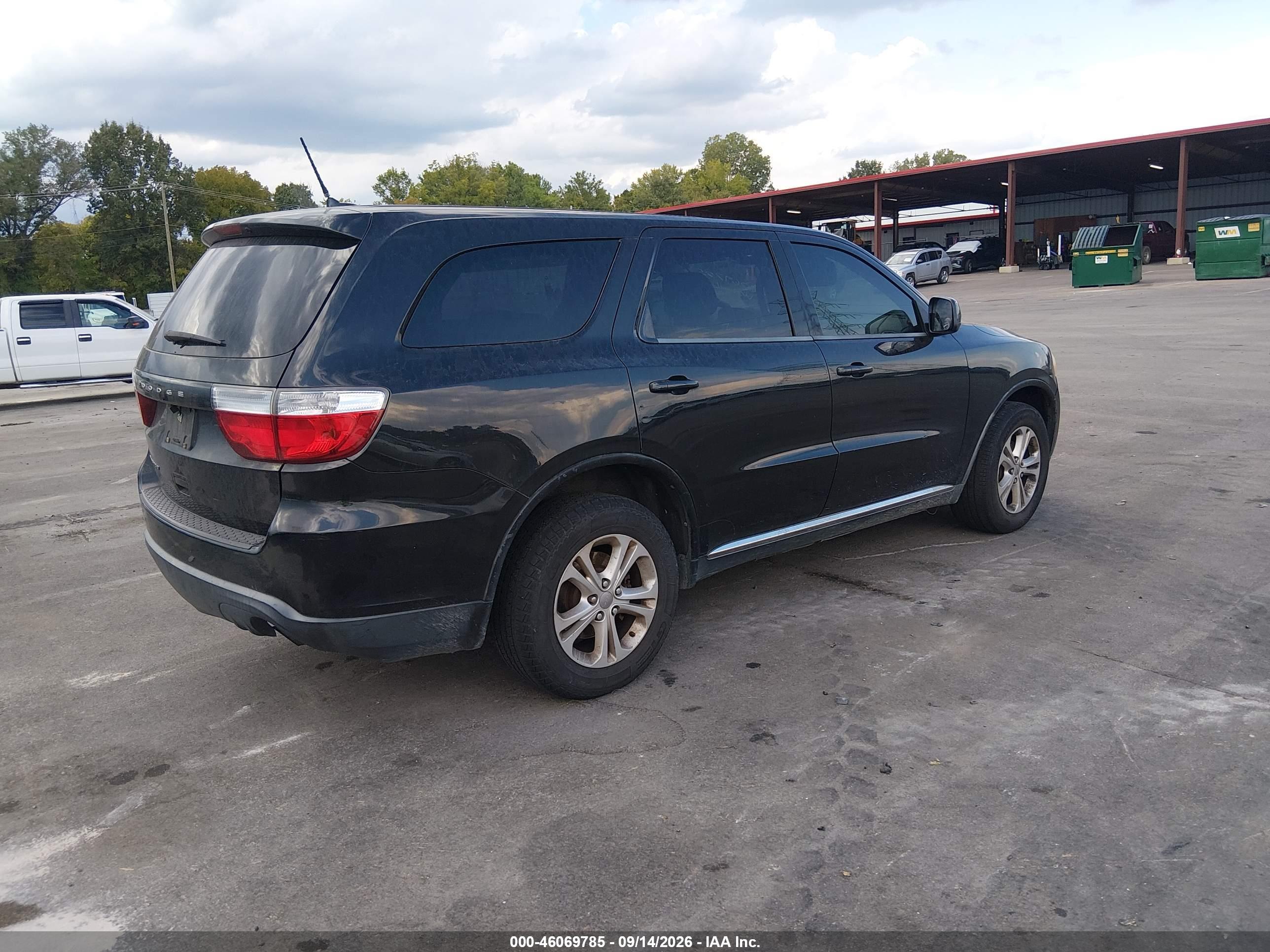 2012 DODGE DURANGO SXT