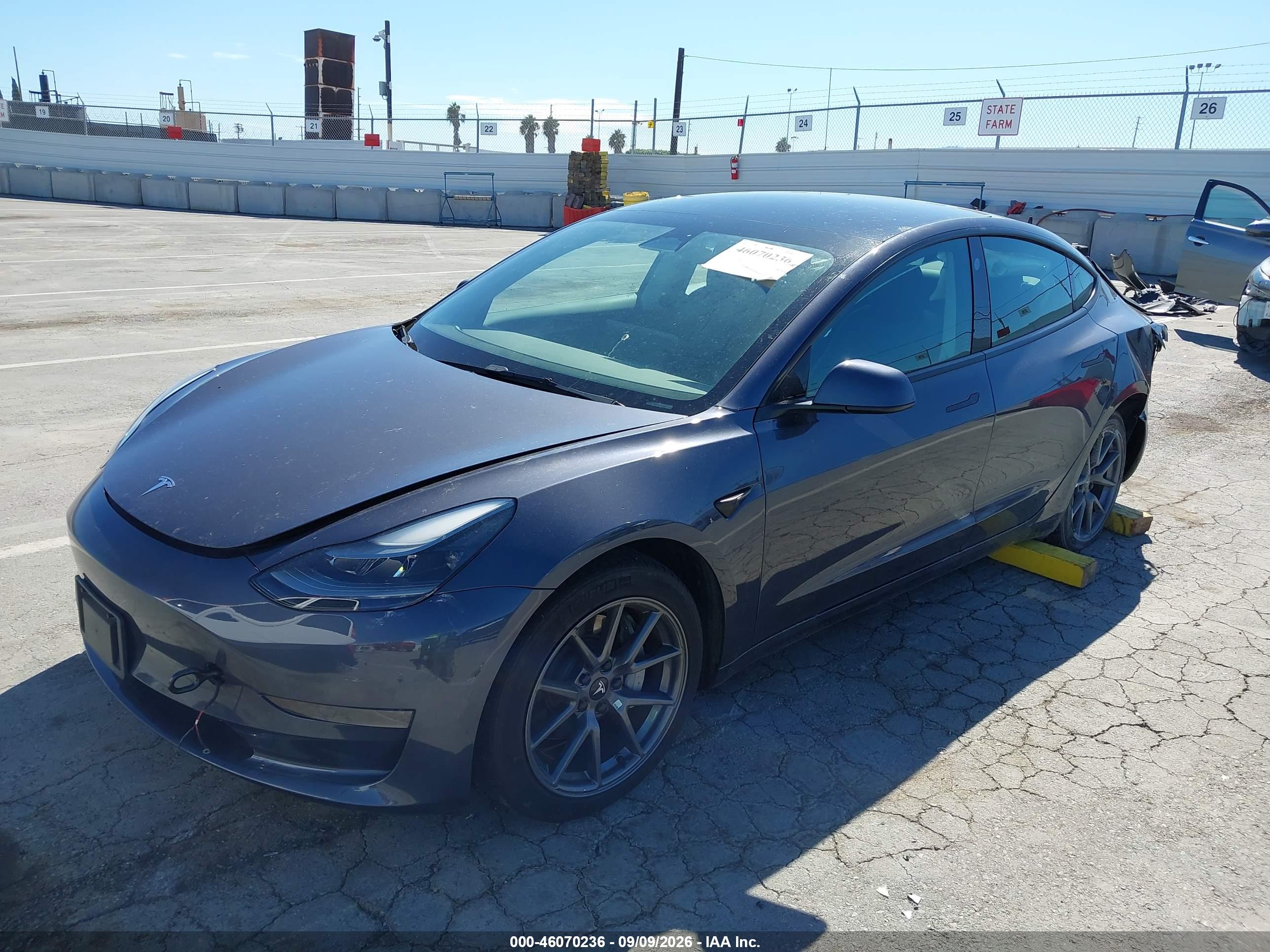 2023 TESLA MODEL 3 REAR-WHEEL DRIVE — I2