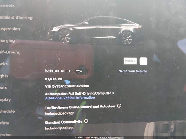 2021 TESLA MODEL S — I7