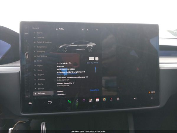 2021 TESLA MODEL S — I132