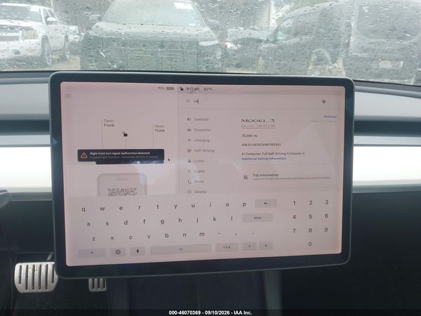2021 TESLA MODEL 3 — I132