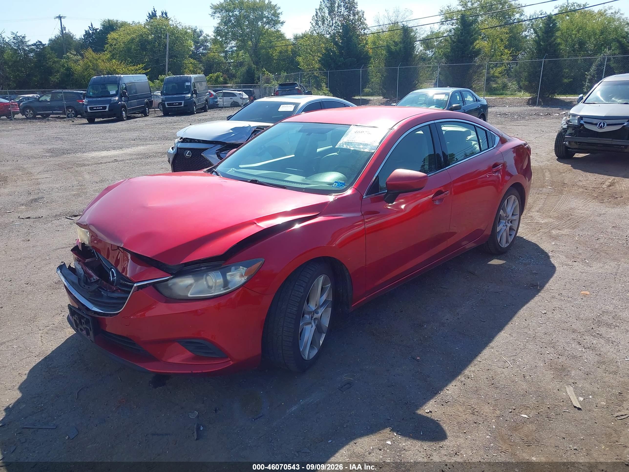 2016 MAZDA MAZDA6 I TOURING — I2