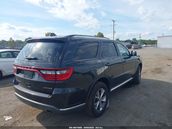 2016 DODGE DURANGO LIMITED — I4