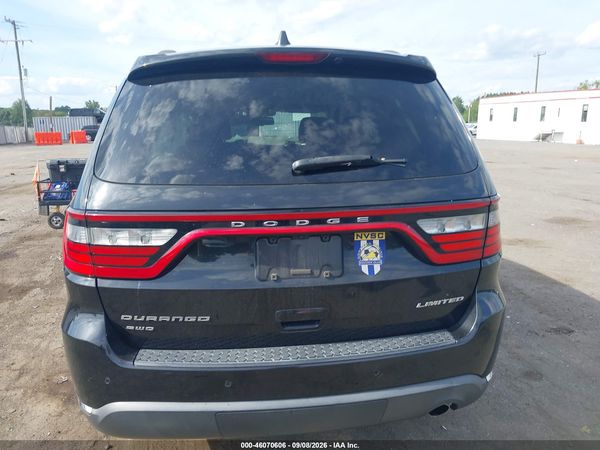 2016 DODGE DURANGO LIMITED — I119