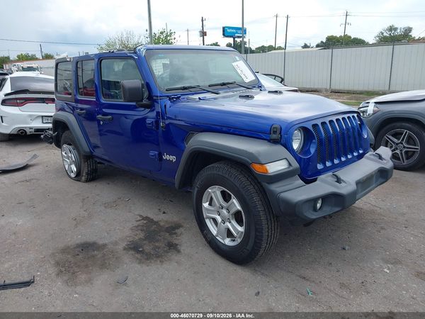 2018 JEEP WRANGLER UNLIMITED SPORT S 4X4 — I1