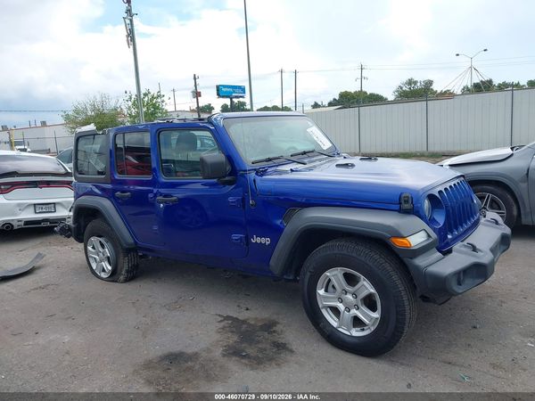 2018 JEEP WRANGLER UNLIMITED SPORT S 4X4 — I116