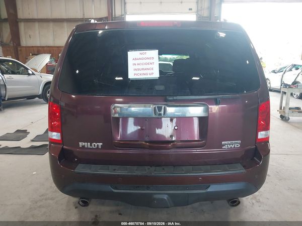 2012 HONDA PILOT TOURING — I119