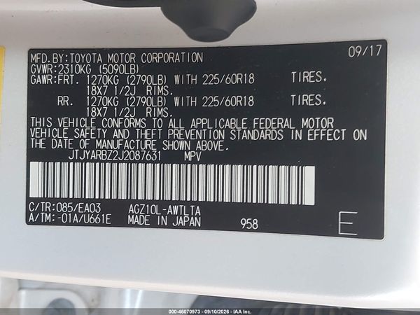 2018 LEXUS NX 300 300 Luxury — I9
