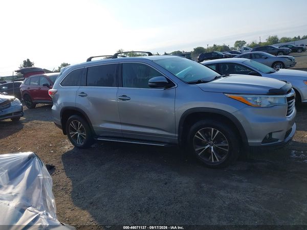 2016 TOYOTA HIGHLANDER XLE V6 — I116