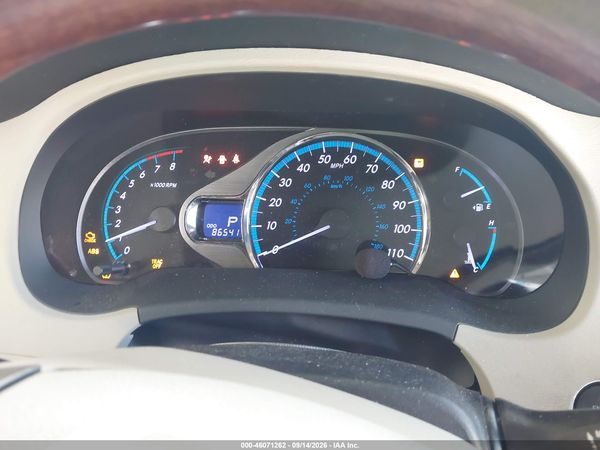 2012 TOYOTA SIENNA LIMITED V6 7 PASSENGER — I7