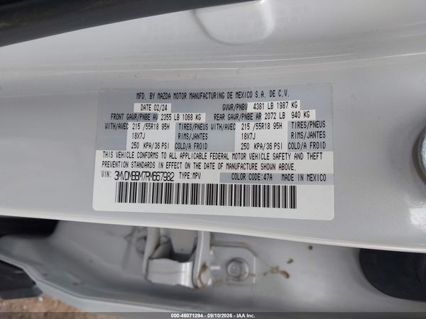 2024 MAZDA CX-30 2.5 S SELECT SPORT — I9
