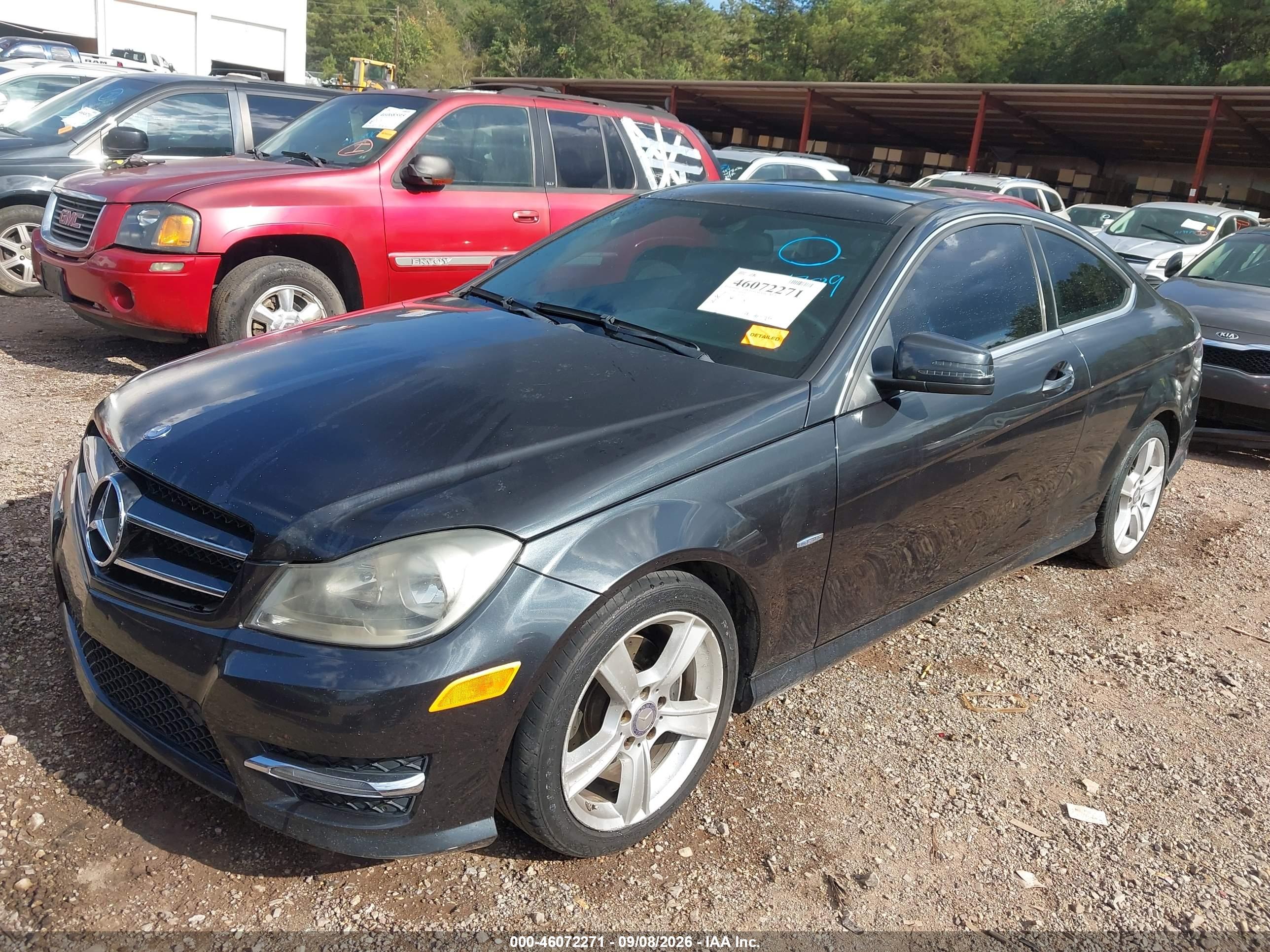 2012 MERCEDES-BENZ C 250 C250 — I2