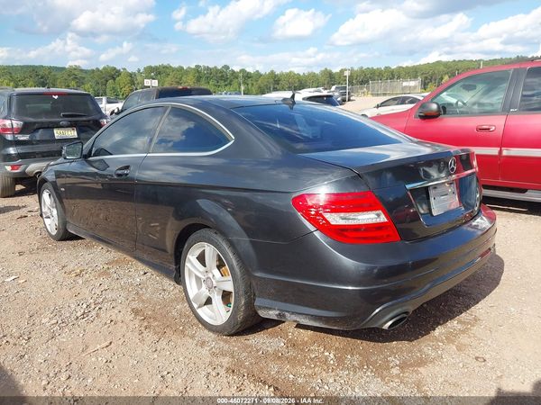 2012 MERCEDES-BENZ C 250 C250 — I3