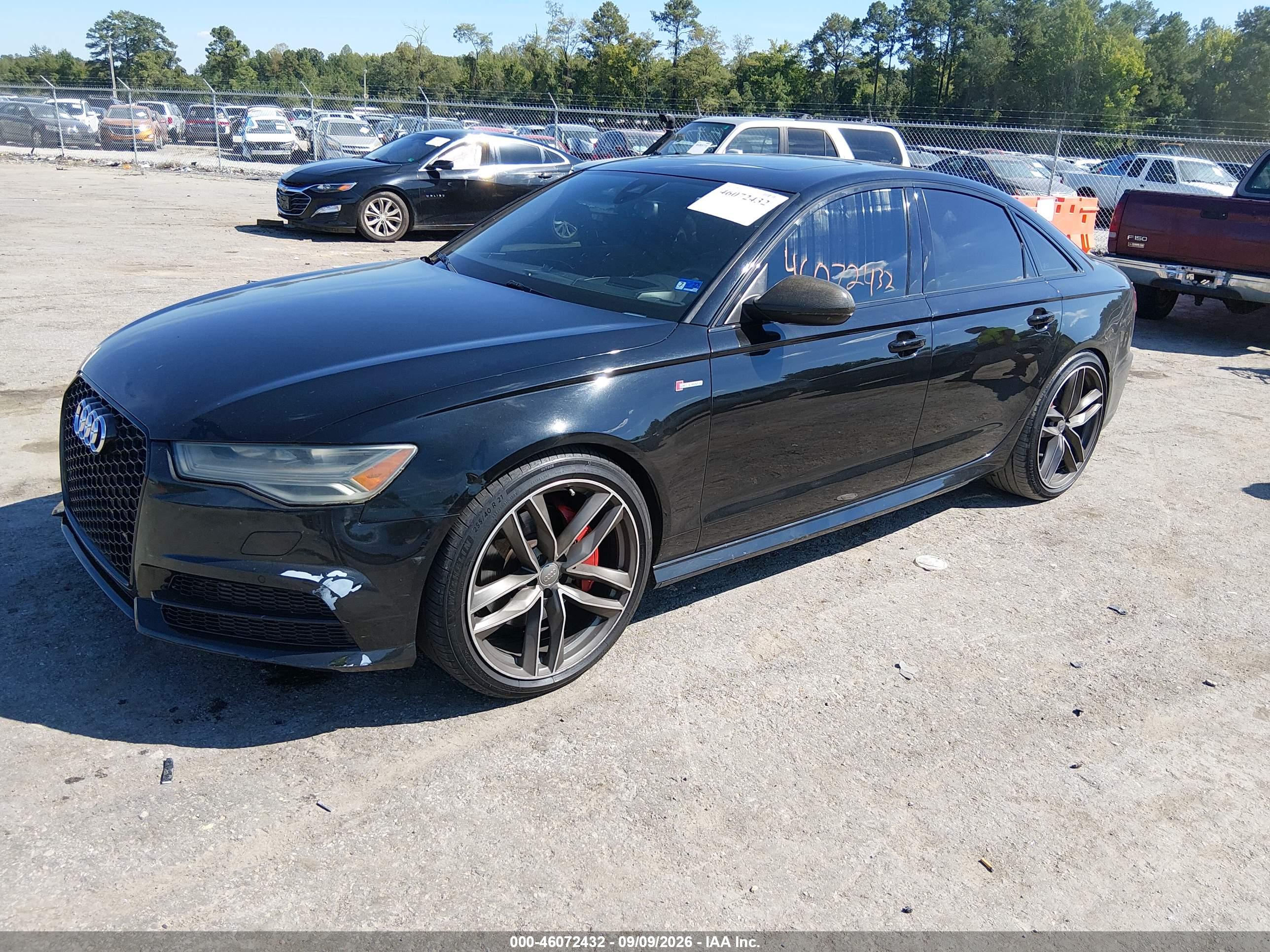 2016 AUDI A6 3.0T PREMIUM PLUS — I2