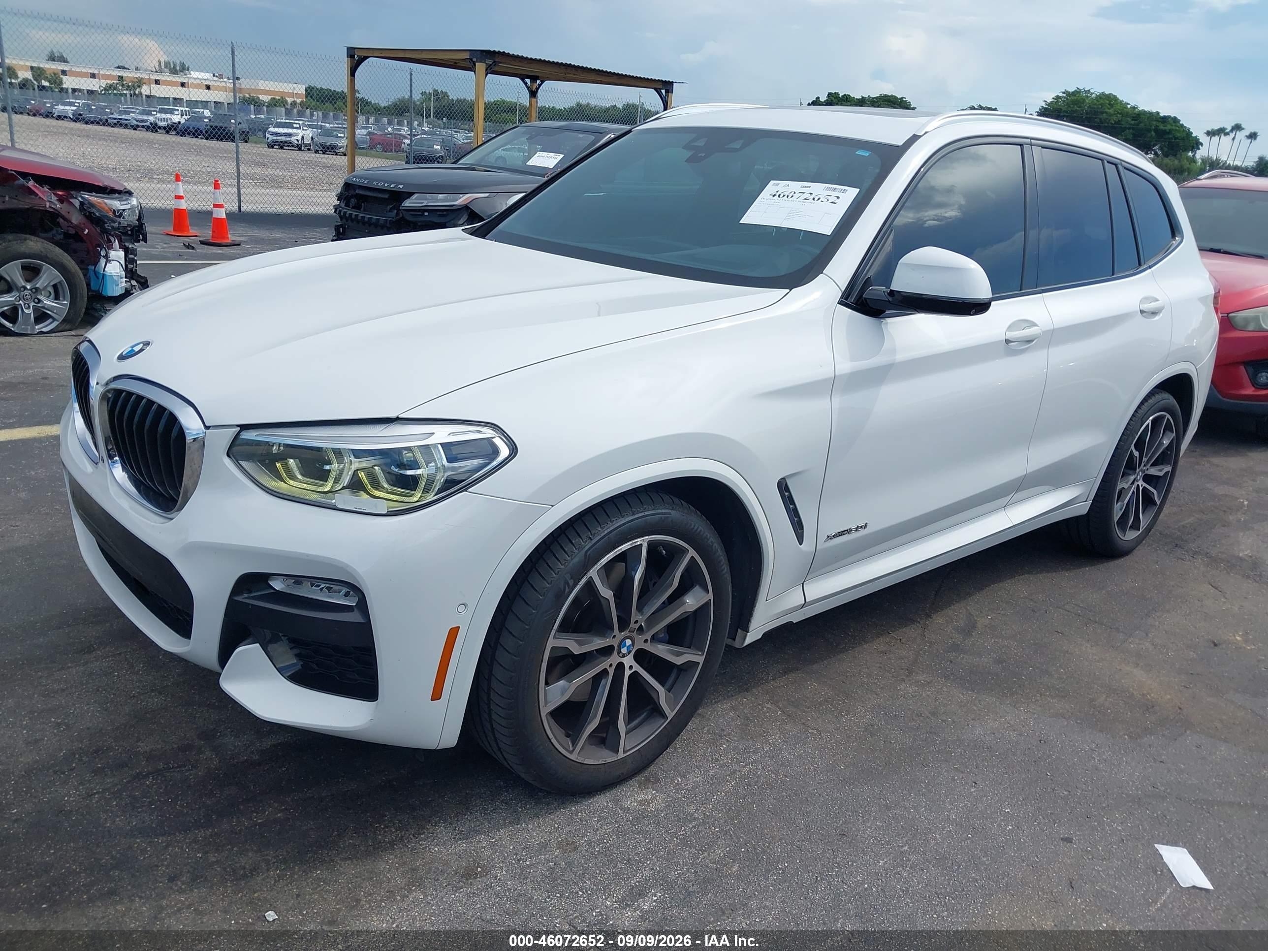 2018 BMW X3 XDRIVE30I — I2