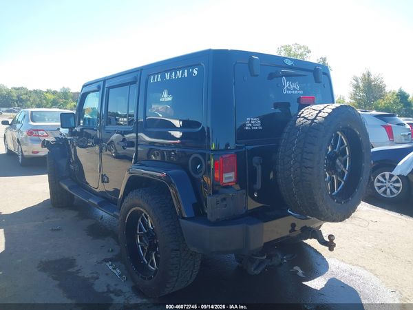 2017 JEEP WRANGLER UNLIMITED SAHARA 4X4 — I3