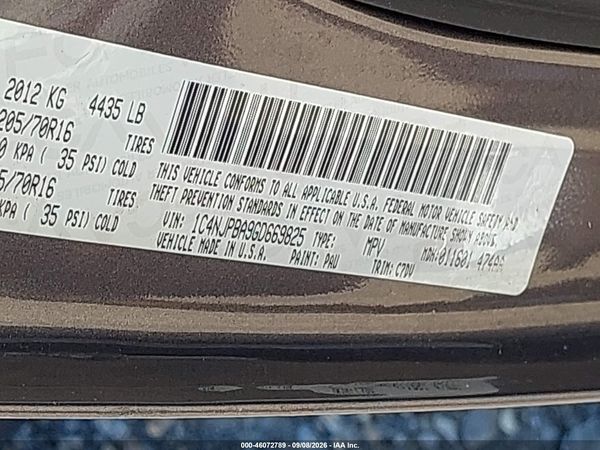 2016 JEEP PATRIOT SPORT