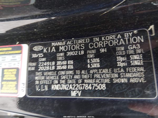 2016 KIA SOUL Plus