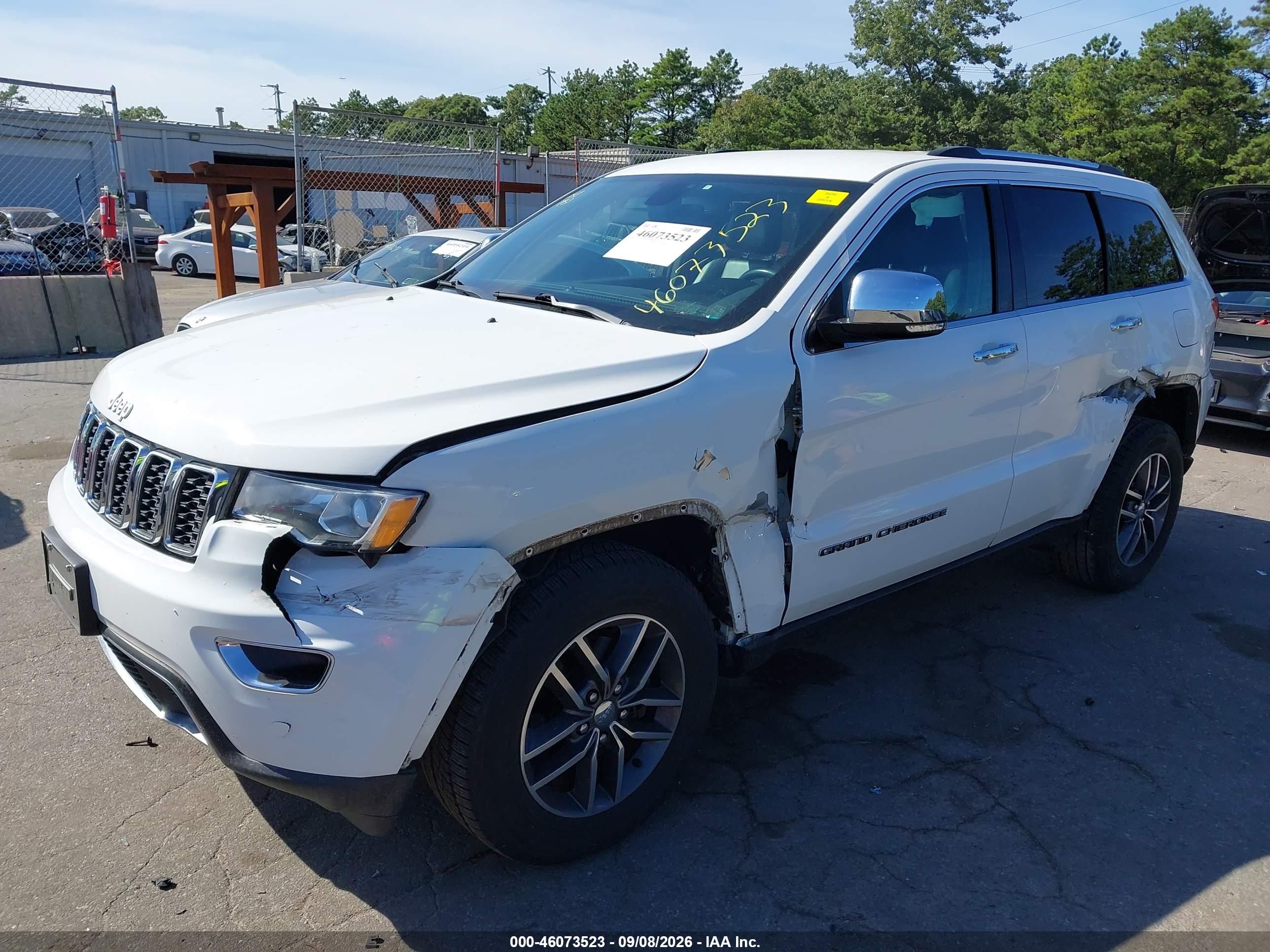2017 JEEP GRAND CHEROKEE LIMITED 4X4 — I2
