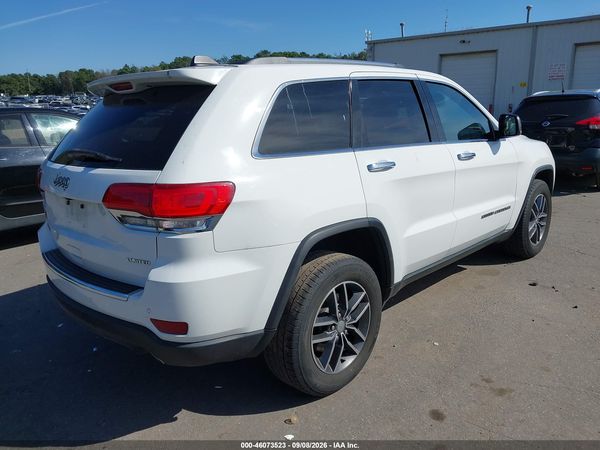 2017 JEEP GRAND CHEROKEE LIMITED 4X4 — I4