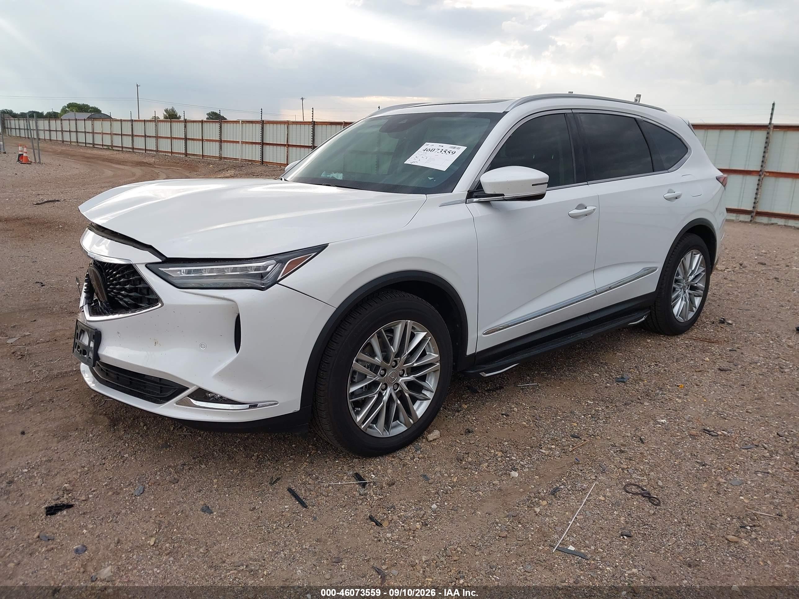 2022 ACURA MDX ADVANCE PACKAGE — I2