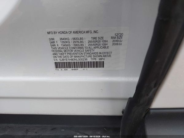 2022 ACURA MDX ADVANCE PACKAGE — I9