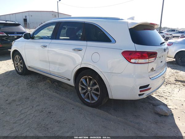 2017 KIA SORENTO 3.3L SXL
