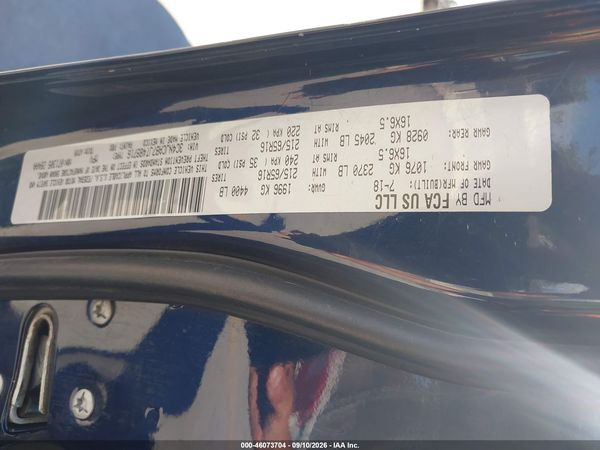 2018 JEEP COMPASS SPORT FWD