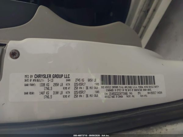 2013 DODGE GRAND CARAVAN SXT