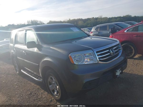 2012 HONDA PILOT LX — I1
