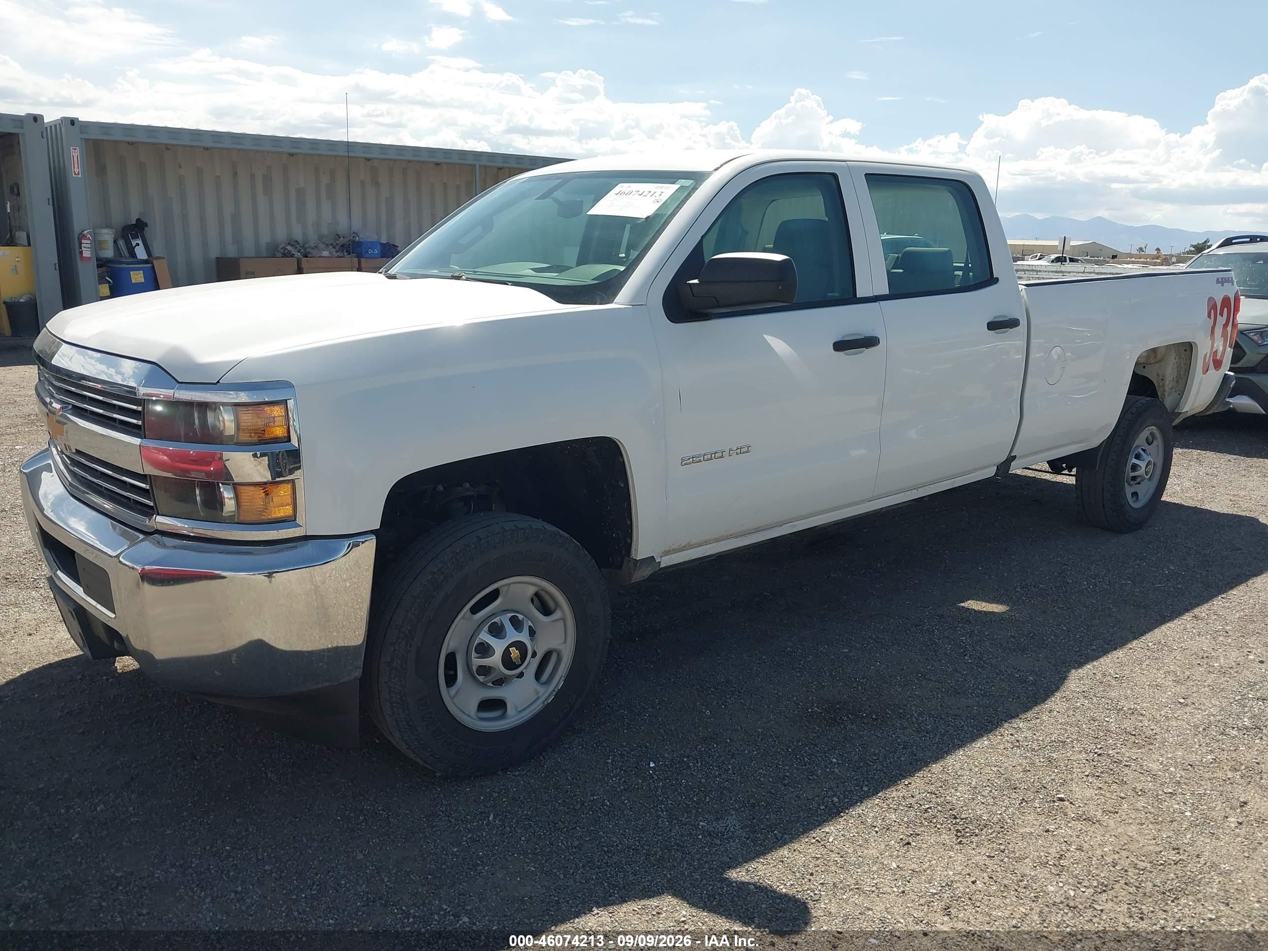 2017 CHEVROLET SILVERADO 2500HD WT — I2
