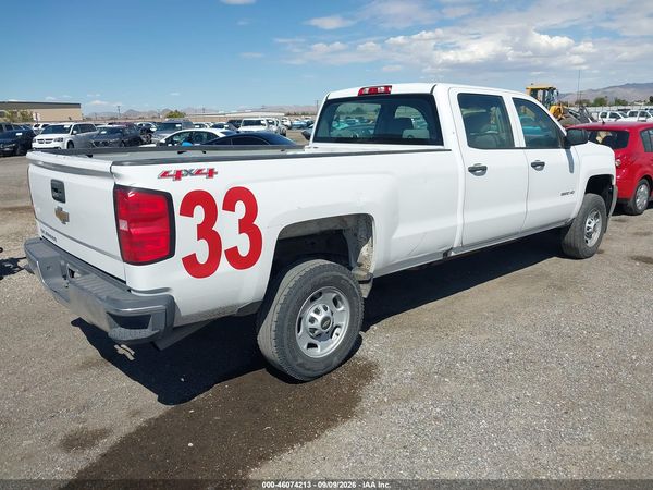 2017 CHEVROLET SILVERADO 2500HD WT — I4