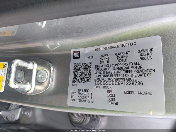 2023 CHEVROLET COLORADO 2WD  SHORT BOX LT — I9