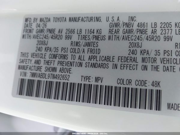 2026 MAZDA CX-50 2.5 S PREMIUM
