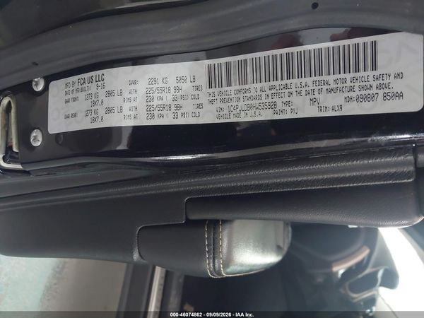 2017 JEEP CHEROKEE HIGH ALTITUDE FWD