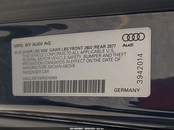 2024 AUDI A6