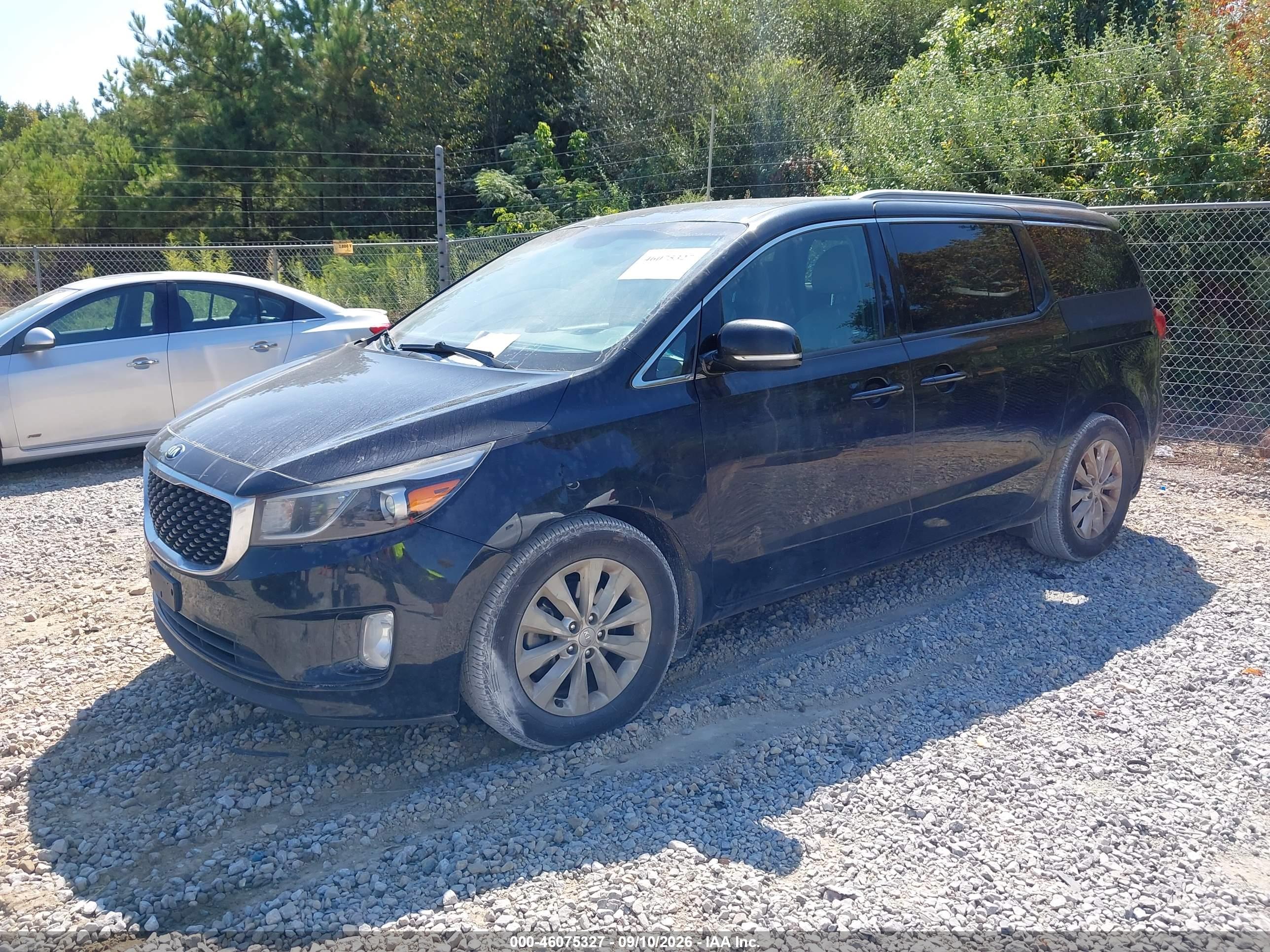 2016 KIA SEDONA EX — I2